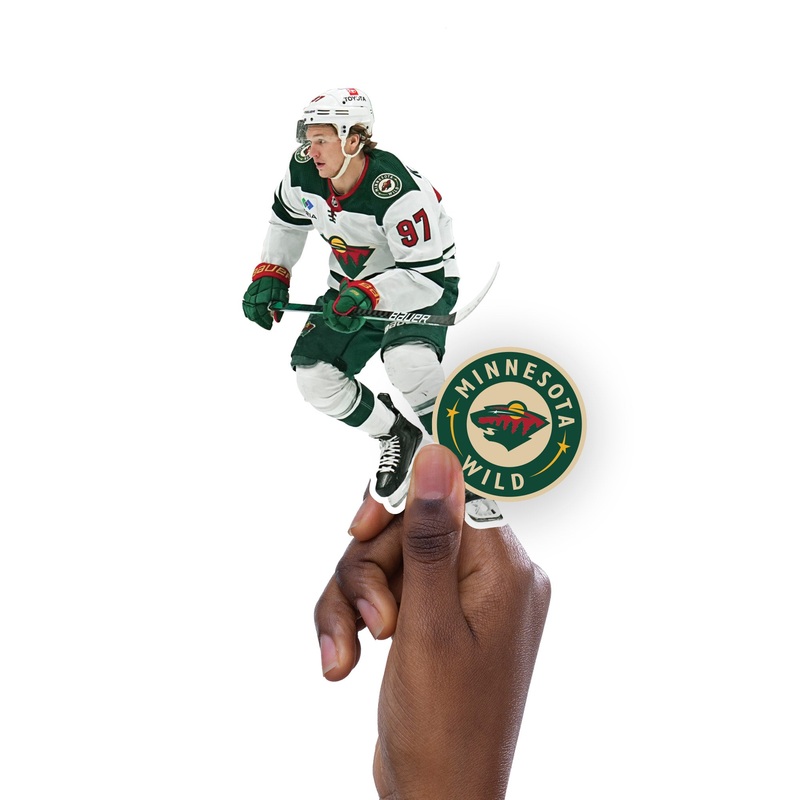 Kirill Kaprizov – 5 Minis (Mixed Sizes) – Official NHL – Minnesota Wild – Reusable Vinyl Decals