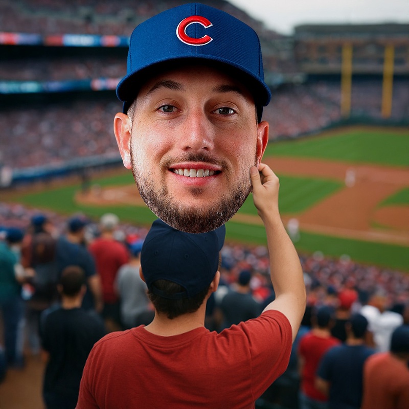 Kyle Tucker – Big Head – Official MLB – Chicago Cubs – Foam Core Cutout