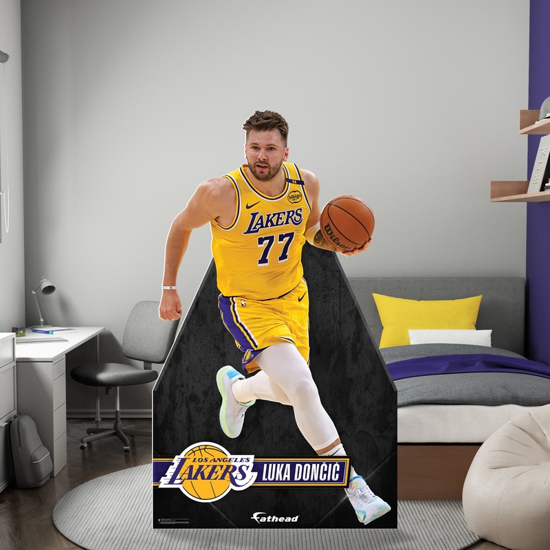 Luka Doncic – Life-Size Stand Out – Official NBA – Los Angeles Lakers – Foam Core Cutout