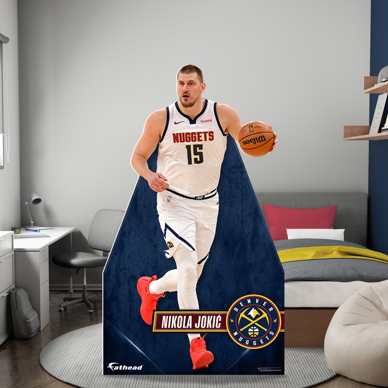 Nikola Jokic – Life-Size Stand Out – Official NBA – Denver Nuggets – Foam Core Cutout