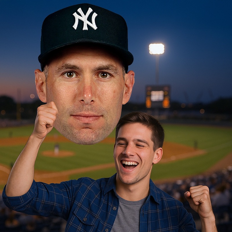 Paul Goldschmidt – Big Head – Official MLB – New York Yankees – Foam Core Cutout