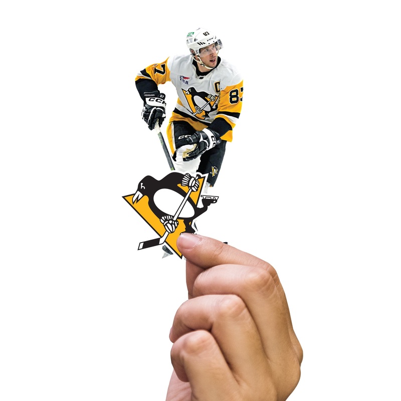 Sidney Crosby – 5 Minis (Mixed Sizes) – Official NHL – Pittsburgh Penguins – Reusable Vinyl Decals