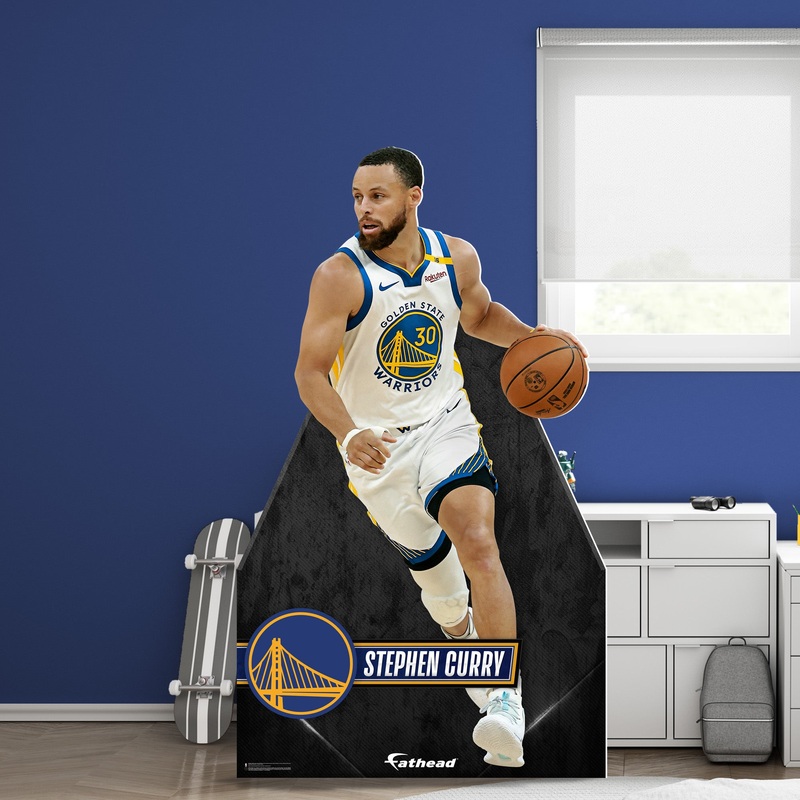 Stephen Curry – Life-Size Stand Out – Official NBA – Golden State Warriors – Foam Core Cutout