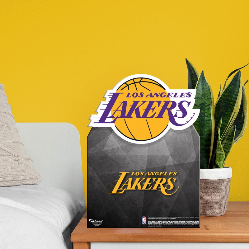 Los Angeles Lakers Logo – Mini Stand Out – Official NBA – Cardstock Cutout