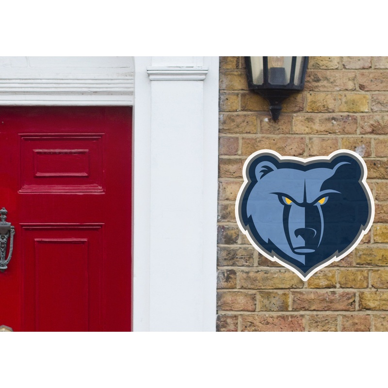 Memphis Grizzlies – Logo – Outdoor Wall Decals – Official NBA – Scratch Resistant Alumigraphics Smooth