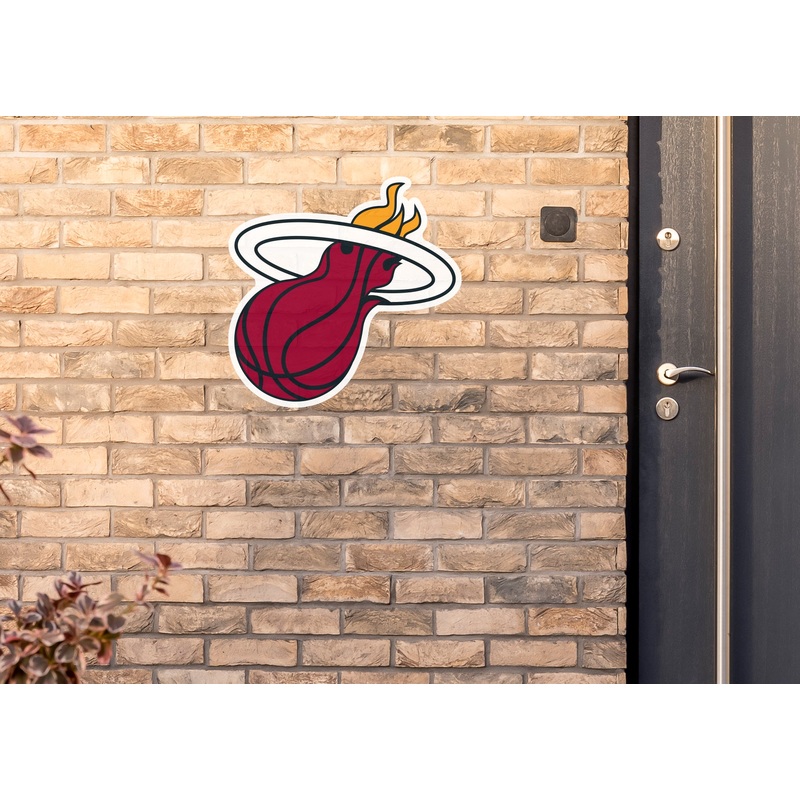 Miami Heat – Logo – Outdoor Wall Decals – Official NBA – Scratch Resistant Alumigraphics Smooth