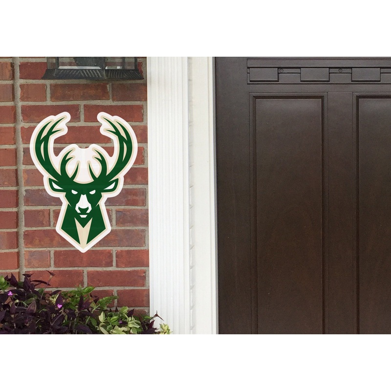Milwaukee Bucks – Logo – Outdoor Wall Decals – Official NBA – Scratch Resistant Alumigraphics Smooth
