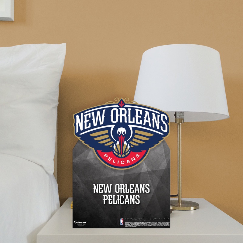 New Orleans Pelicans Logo – Mini Stand Out – Official NBA – Cardstock Cutout