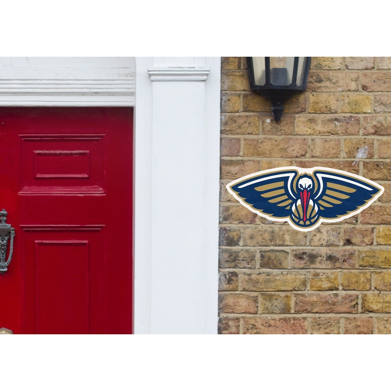 New Orleans Pelicans – Logo – Outdoor Wall Decals – Official NBA – Scratch Resistant Alumigraphics Smooth