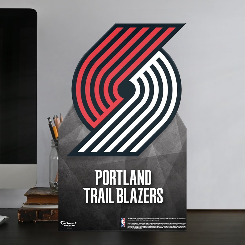 Portland Trail Blazers Logo – Mini Stand Out – Official NBA – Cardstock Cutout