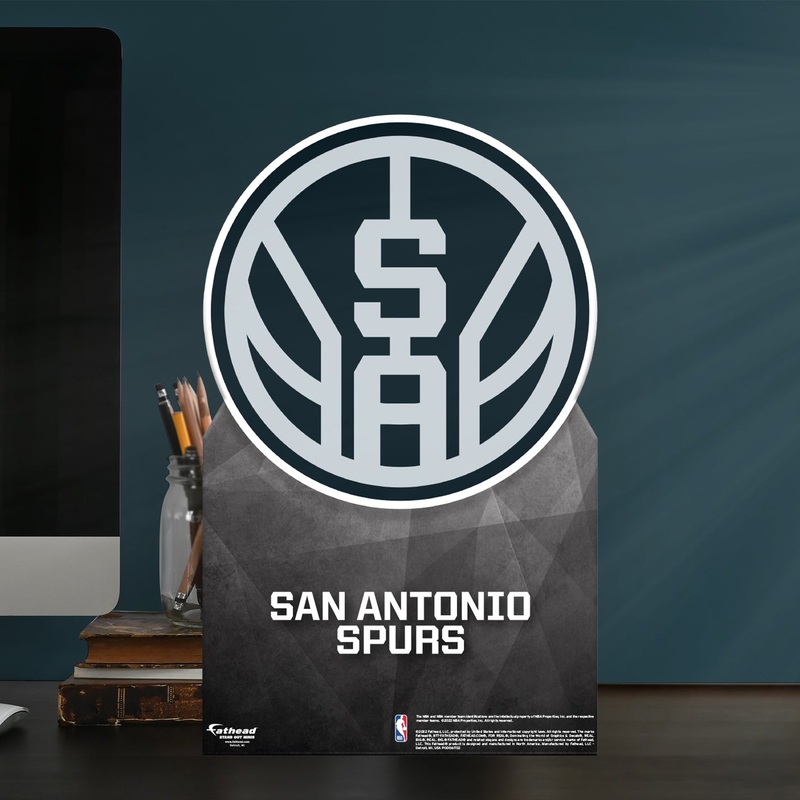 San Antonio Spurs Logo – Mini Stand Out – Official NBA – Cardstock Cutout