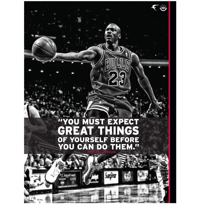 Michael Jordan – Inspirational – Peel & Stick Poster – Official NBA – Chicago Bulls – Reusable Vinyl Wall Decal #2