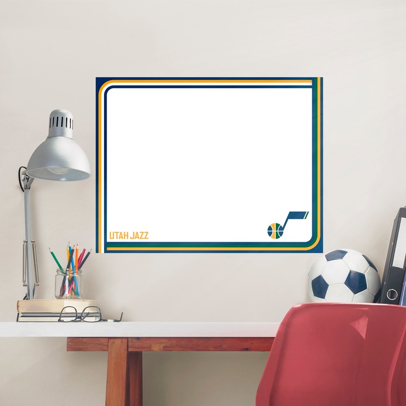Utah Jazz – Dry Erase Whiteboard – Official NBA – Reusable Vinyl Wall Decal #1
