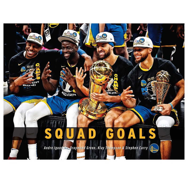 Andre Iguodala, Draymond Green, Klay Thompson & Stephen Curry – Motivational – Peel & Stick Poster – Official NBA – Golden State Warriors – Reusable Vinyl Wall Decal
