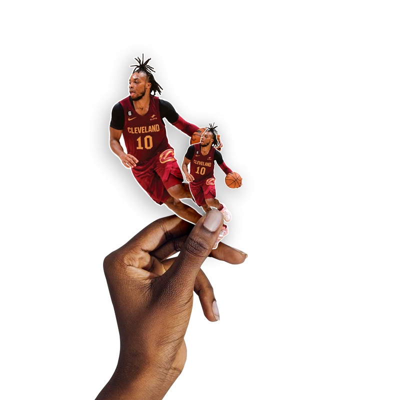 Darius Garland – 5 Minis (Mixed Sizes) – Official NBA – Cleveland Cavaliers – Reusable Vinyl Decals