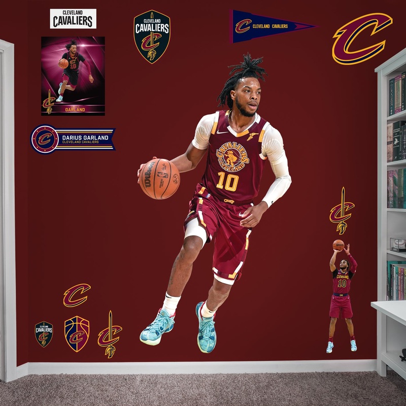 Darius Garland – RealBig Collection – Official NBA – Cleveland Cavaliers – Reusable Vinyl Wall Decals #2