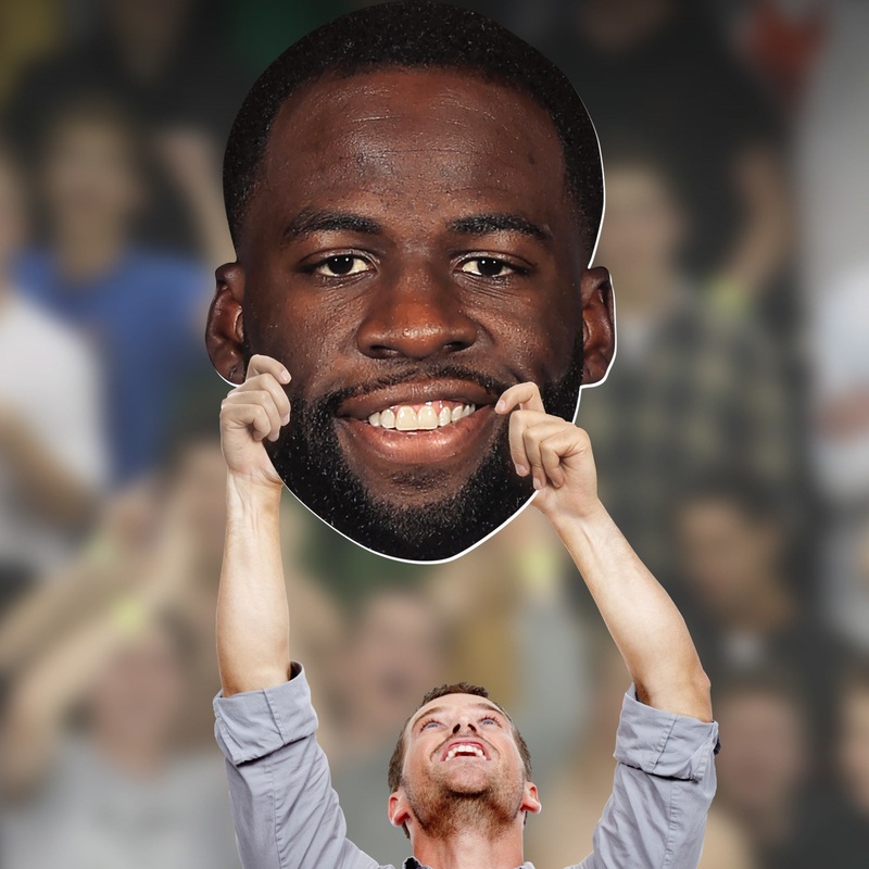 Draymond Green – Big Head – Official NBA – Golden State Warriors – Foam Core Cutout