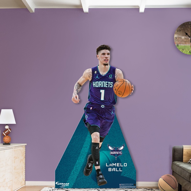 LaMelo Ball – Life-Size Stand Out – Official NBA – Charlotte Hornets – Foam Core Cutout