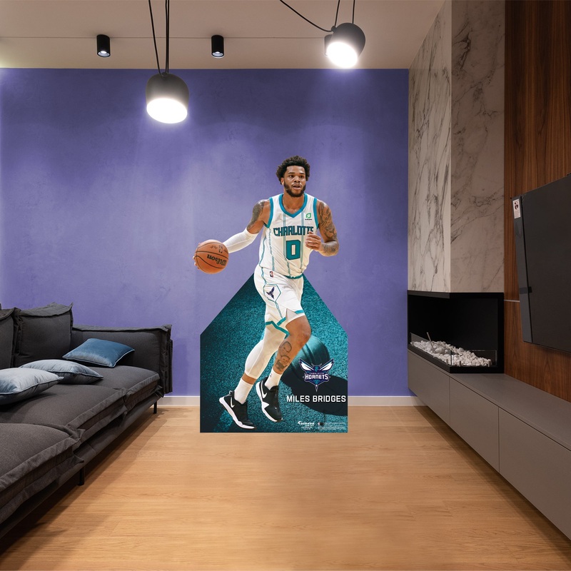 Miles Bridges – Life-Size Stand Out – Official NBA – Charlotte Hornets – Foam Core Cutout