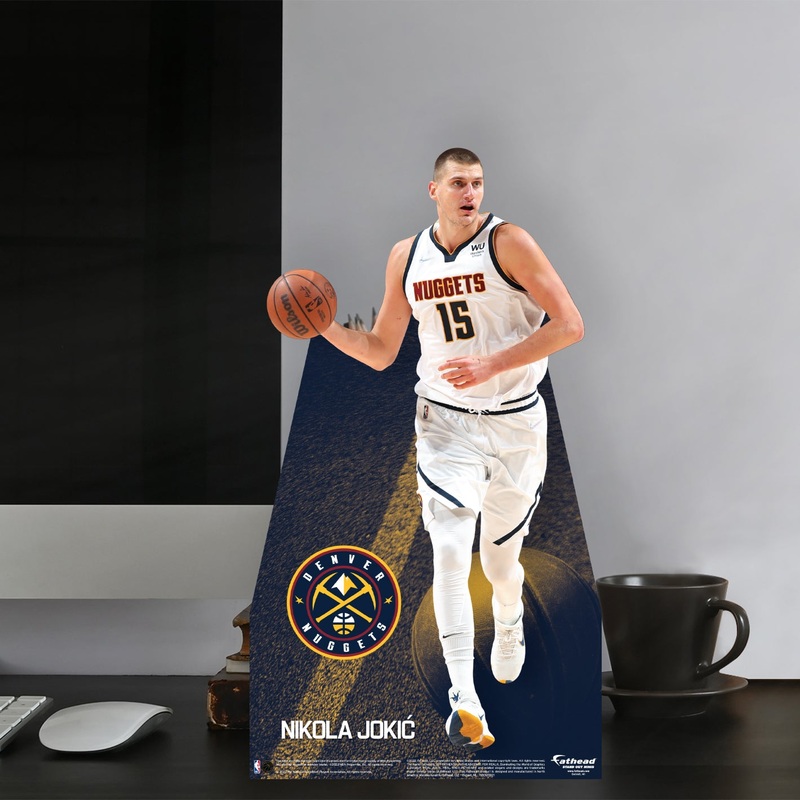 Nikola Joki – Mini Stand Out – Official NBA – Denver Nuggets – Cardstock Cutout
