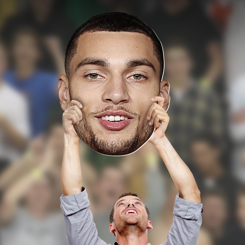 Zach LaVine – Big Head – Official NBA – Sacramento Kings – Foam Core Cutout