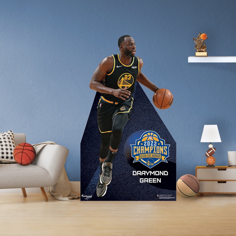 Draymond Green 2022 Champions – Life-Size Stand Out – Official NBA – Golden State Warriors – Foam Core Cutout