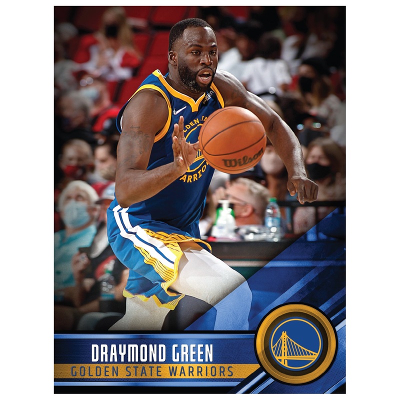 Draymond Green – Peel & Stick Poster – Official NBA – Golden State Warriors – Reusable Vinyl Wall Decal