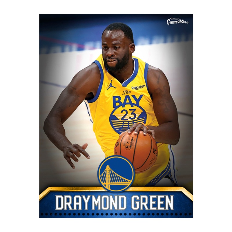 Draymond Green – RealBig GameStar Collection – Official NBA – Golden State Warriors – Reusable Vinyl Wall Decals