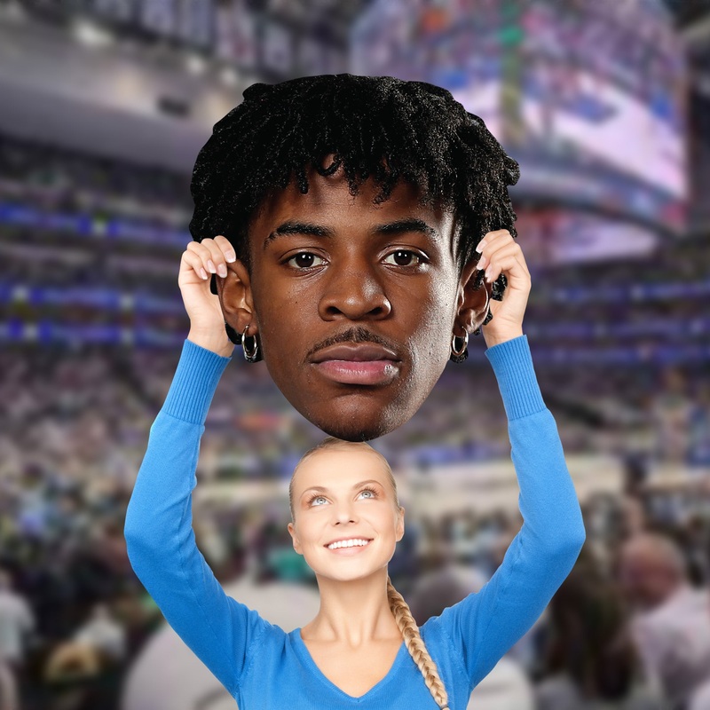 Ja Morant – Big Head – Official NBA – Memphis Grizzlies – Foam Core Cutout
