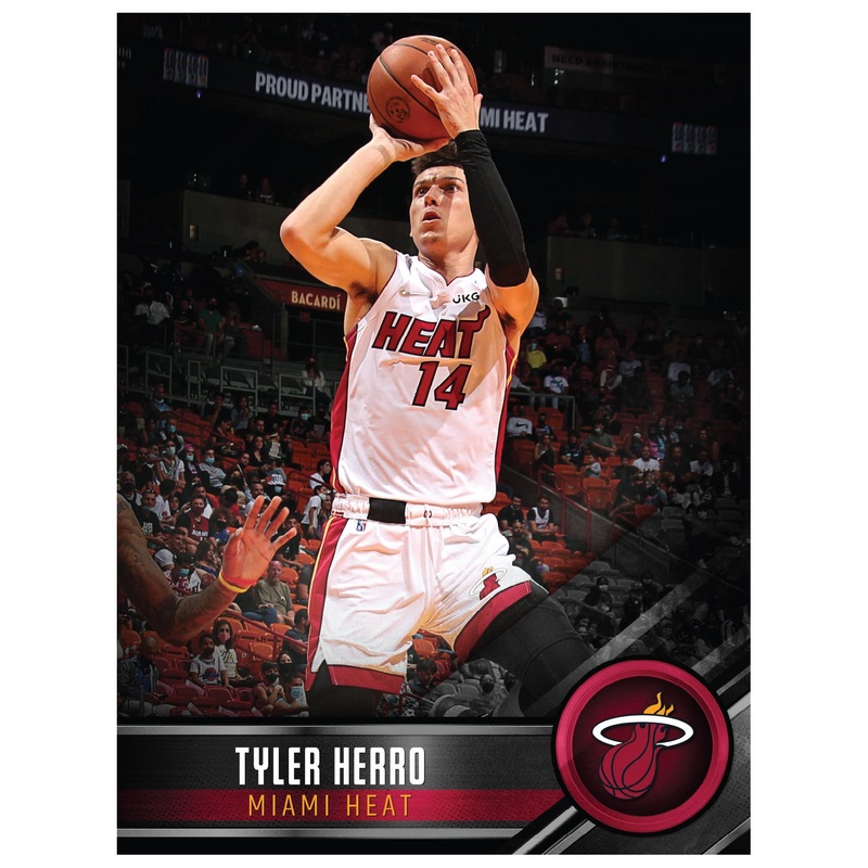 Tyler Herro – Peel & Stick Poster – Official NBA – Miami Heat – Reusable Vinyl Wall Decal