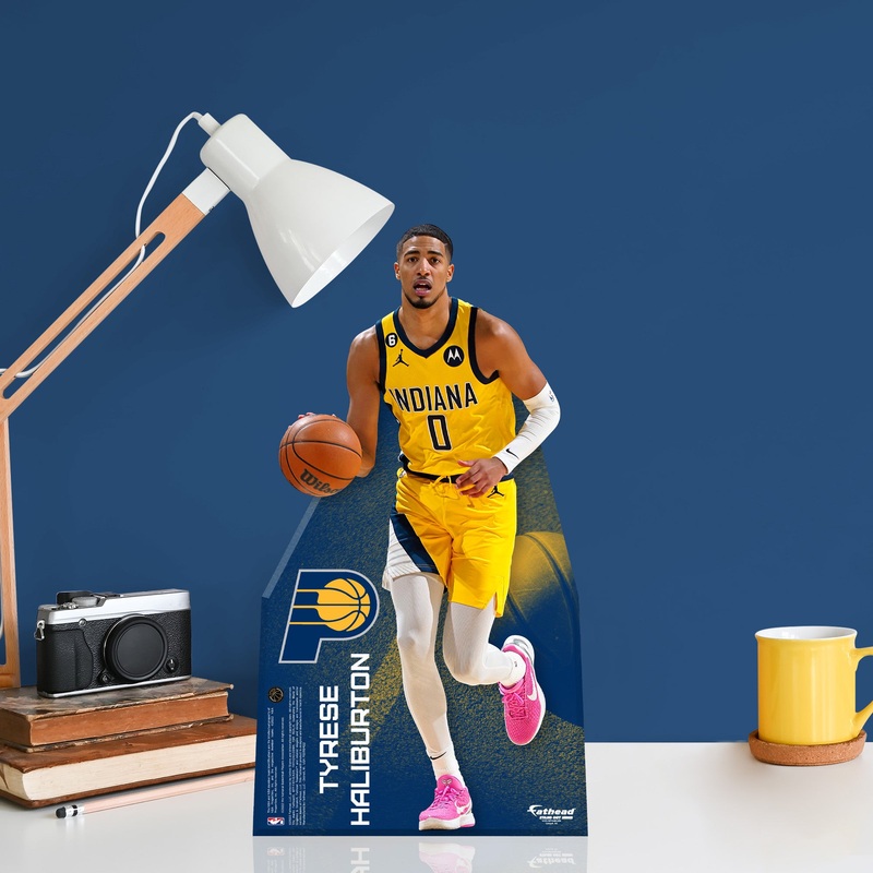 Tyrese Haliburton – Mini Stand Out – Official NBA – Indiana Pacers – Cardstock Cutout
