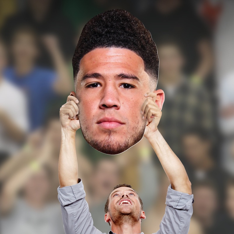 Devin Booker – Big Head – Official NBA – Phoenix Suns – Foam Core Cutout