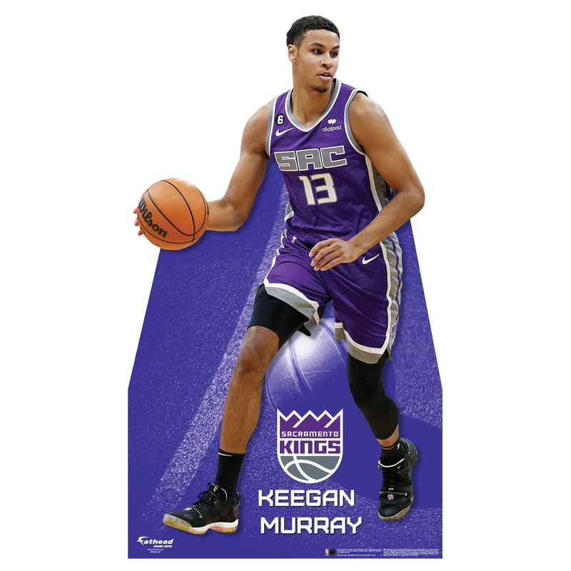Keegan Murray – Life-Size Stand Out – Official NBA – Sacramento Kings – Foam Core Cutout