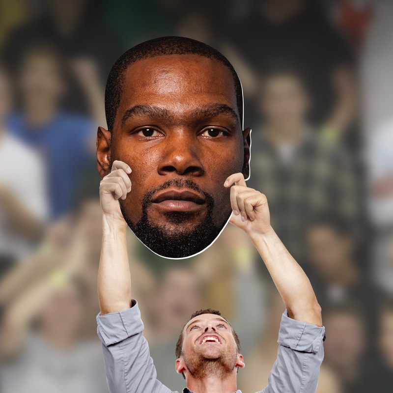 Kevin Durant – Big Head – Official NBA – Houston Rockets – Foam Core Cutout