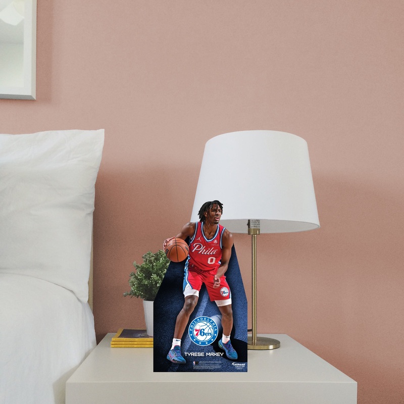 Tyrese Maxey – Mini Stand Out – Official NBA – Philadelphia 76ers – Cardstock Cutout