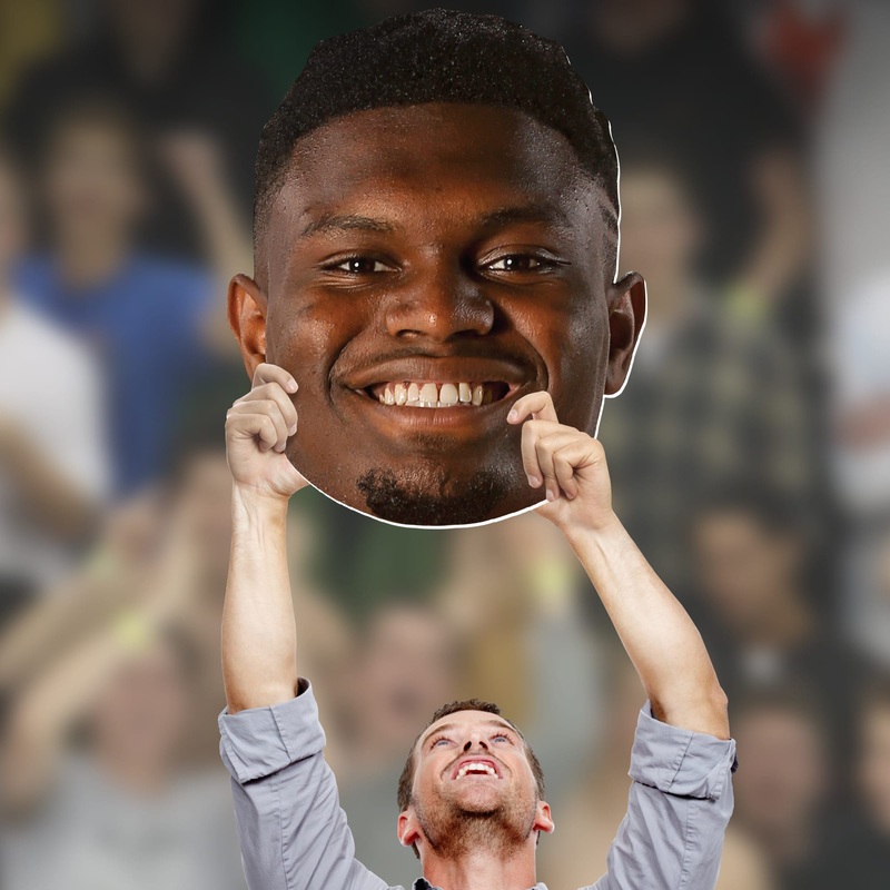 Zion Williamson – Big Head – Official NBA – New Orleans Pelicans – Foam Core Cutout