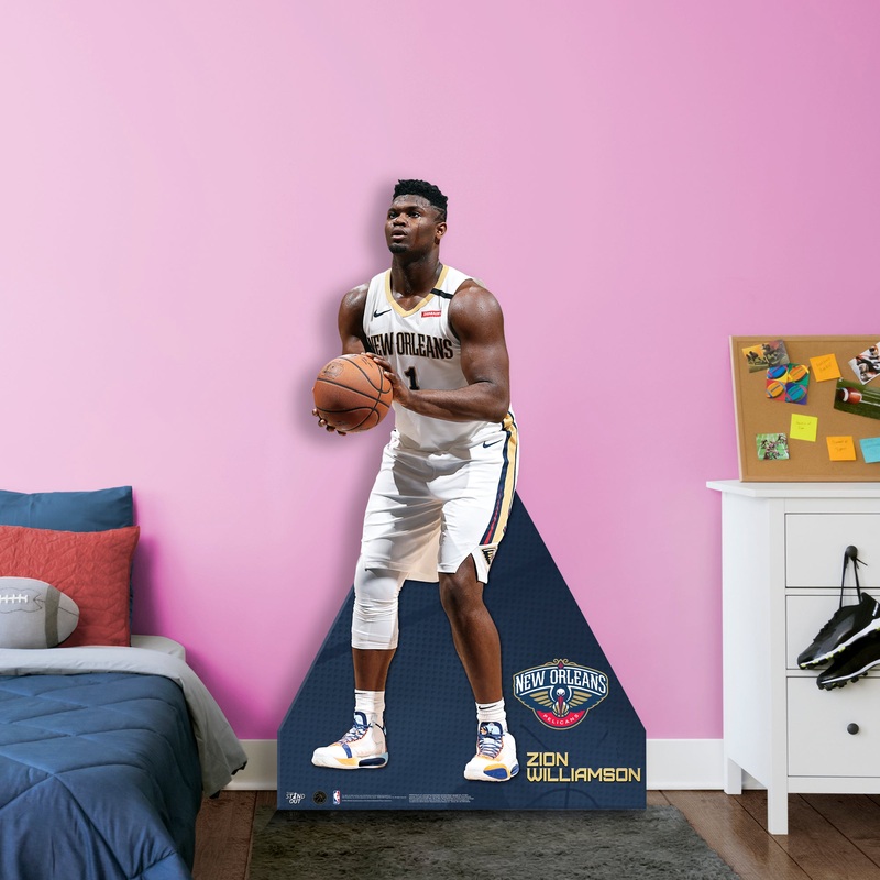 Zion Williamson – Life-Size Stand Out – Official NBA – New Orleans Pelicans – Foam Core Cutout