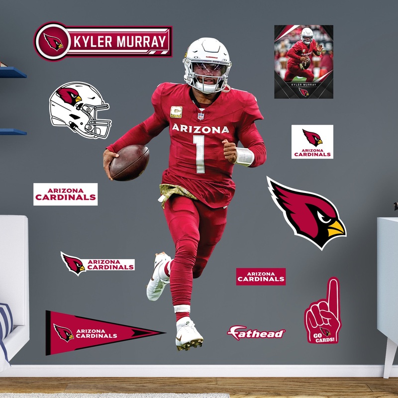 Kyler Murray – RealBig Collection – Official NFL – Arizona Cardinals – Reusable Vinyl Wall Decals #4