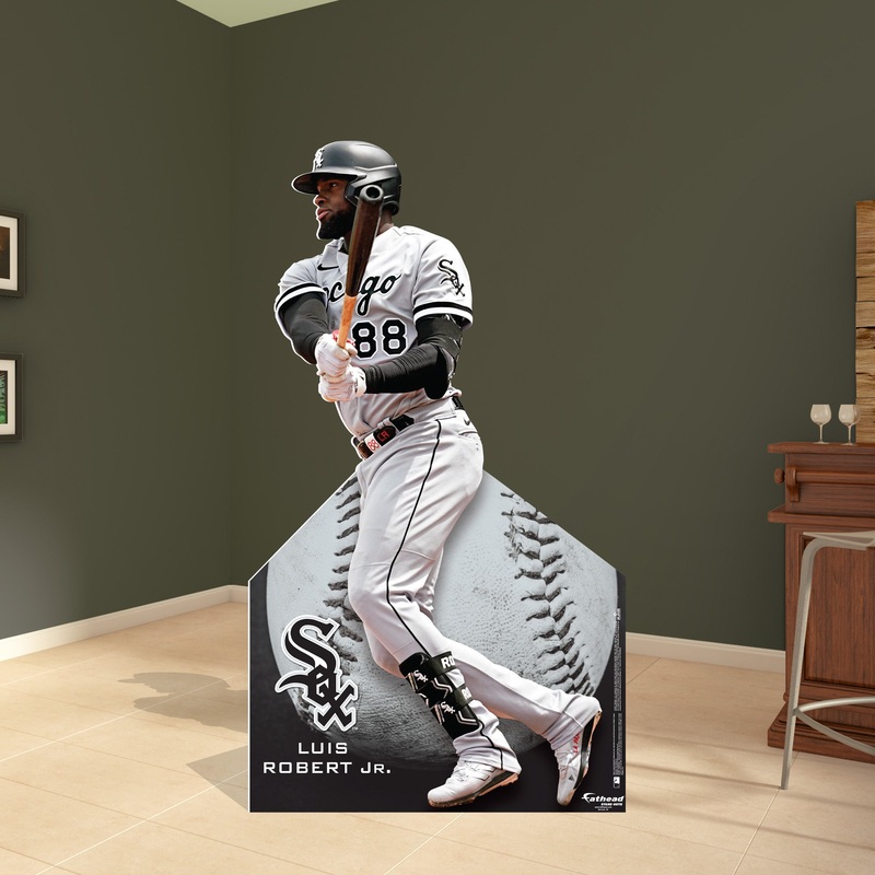 Luis Robert Jr. – Life-Size Stand Out – Official MLB – Chicago White Sox – Foam Core Cutout