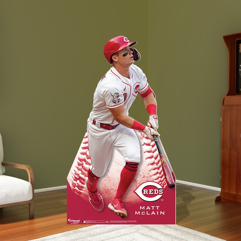 Matt McLain – Life-Size Stand Out – Official MLB – Cincinnati Reds – Foam Core Cutout