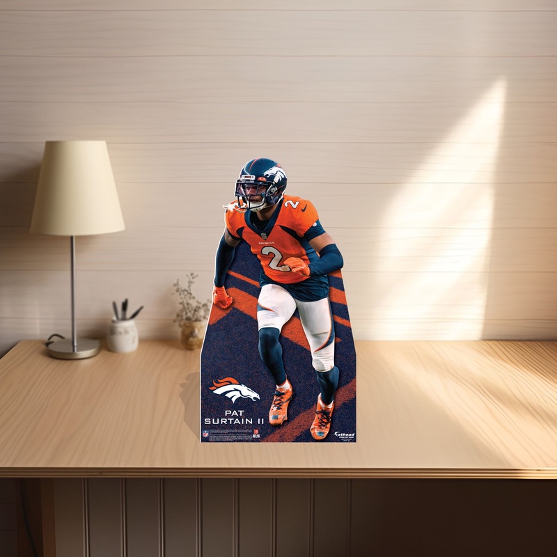 Pat Surtain II 2023 – Mini Stand Out – Official NFL – Denver Broncos – Cardstock Cutout