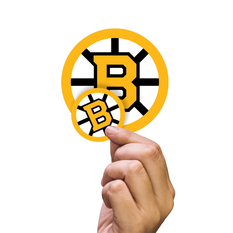 Boston Bruins – 5 Logo Minis (Mixed Sizes) – Official NHL – Reusable Vinyl Decals #2