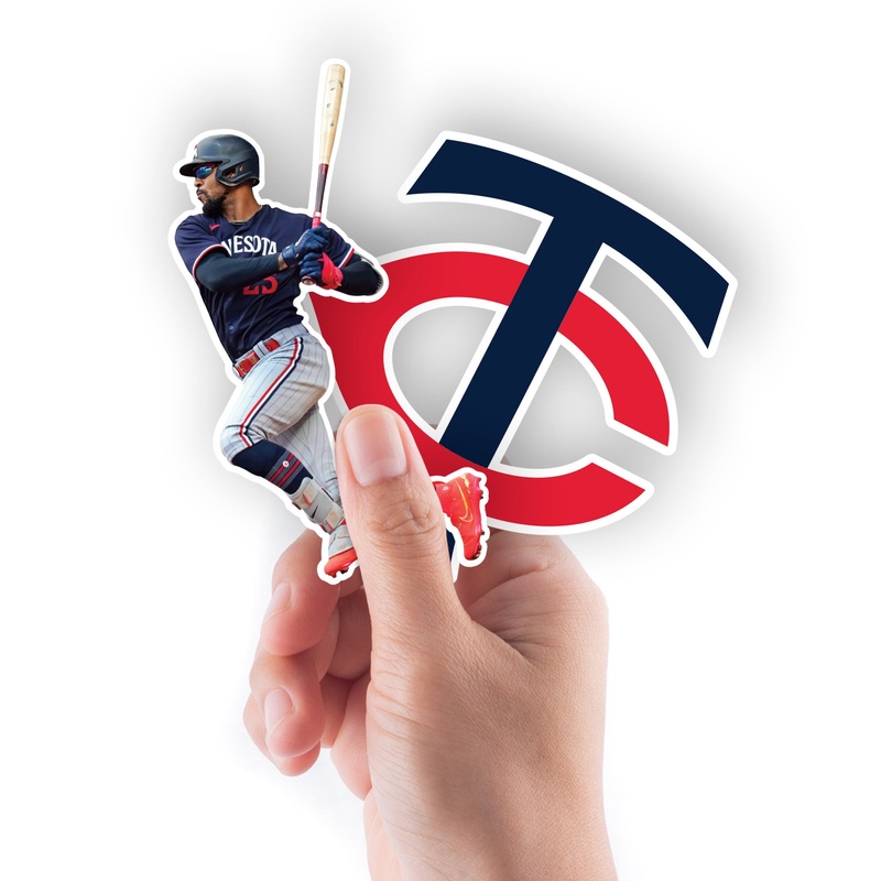Byron Buxton – 5 Minis (Mixed Sizes) – Official MLB – Minnesota Twins – Reusable Vinyl Decals