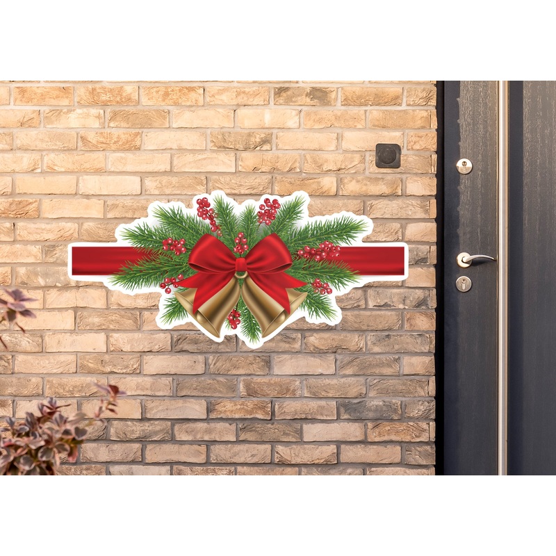 Christmas: Bow – Outdoor Graphic