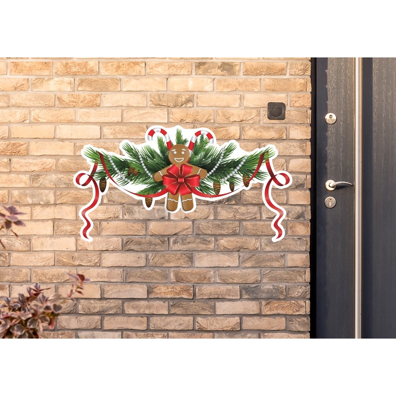Christmas: Gingerbread Man – Outdoor Graphic