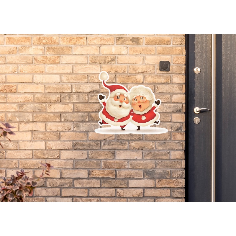 Christmas: Mr and Mrs Claus – Outdoor Graphic