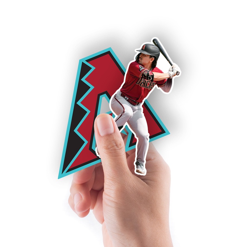 Corbin Carroll – 5 Minis (Mixed Sizes) – Official MLB – Arizona Diamondbacks – Reusable Vinyl Decals