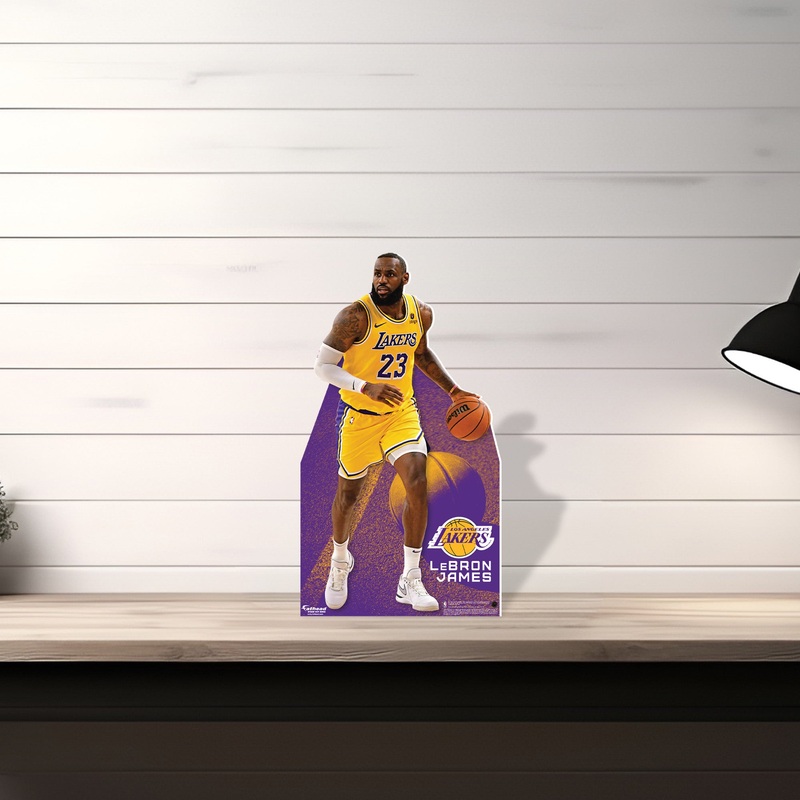 LeBron James – Mini Stand Out – Official NBA – Los Angeles Lakers – Cardstock Cutout #2
