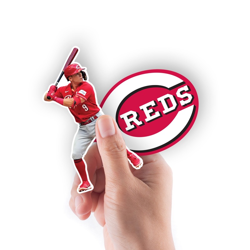 Matt McLain – 5 Minis (Mixed Sizes) – Official MLB – Cincinnati Reds – Reusable Vinyl Decals