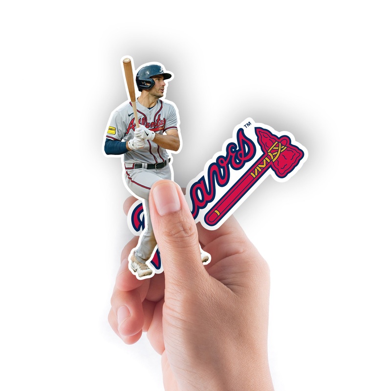 Matt Olson – 5 Minis (Mixed Sizes) – Official MLB – Atlanta Braves – Reusable Vinyl Decals